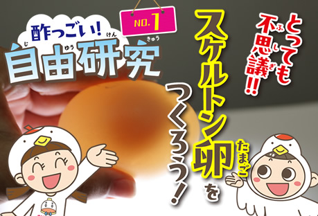 スケルトン卵をつくろう